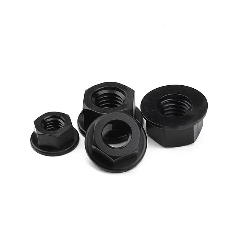 Nylon hatszögletű anya karima Hex Nut nylon anya elektromos kiegészítők